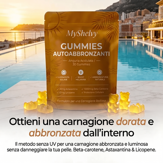 Caramelle Gommose Autoabbronzanti MyShelvy
